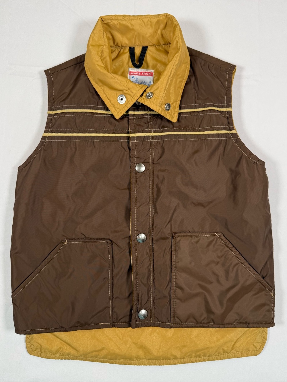 VINTAGE Frostline Kit Kids Vest 6 1980s Thinsulate Western Gorpcore Outdoor